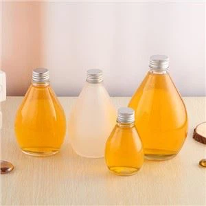 Botol kaca kosong untuk kopi